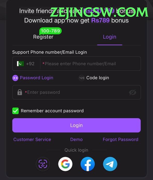 rr3，Log in，register，version