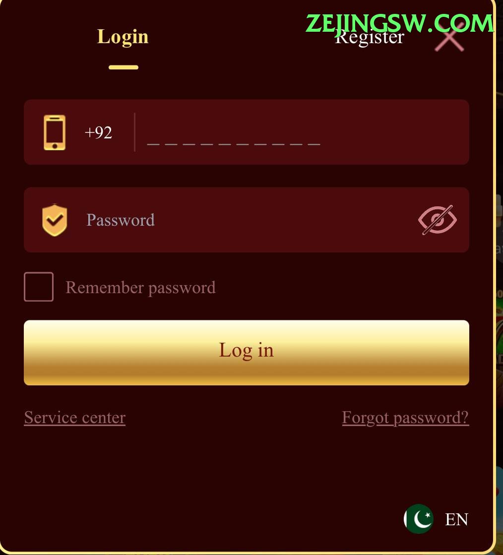 rr3，Log in，register，version Pakistan